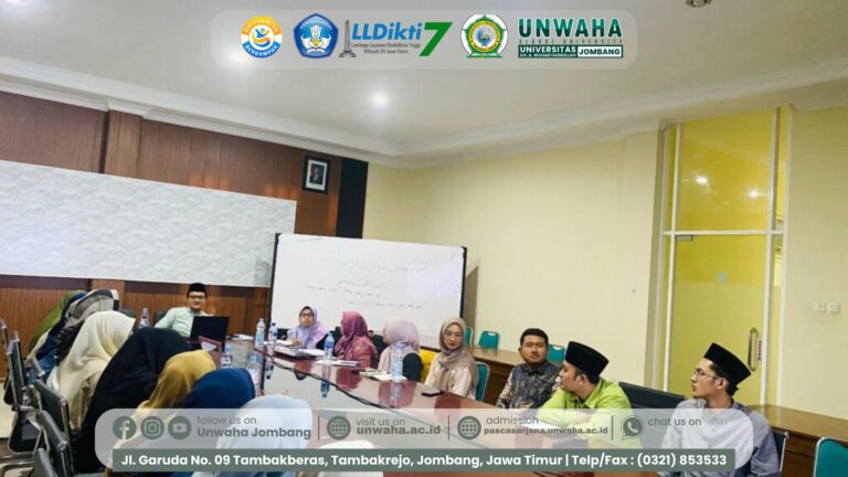 “Pascasarjana UNWAHA Dorong Mahasiswa Kuasai Metodologi Penelitian Kuantitatif bersama Dr. Abdul Basith, M.Pd., M.Si.”