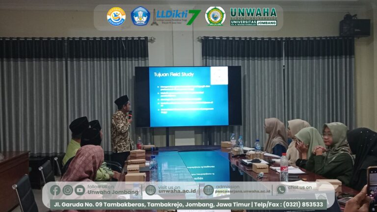Pascasarjana UNWAHA Sosialisasikan Field Study: Penguatan Sinergi Akademik dan Praktik Lapangan