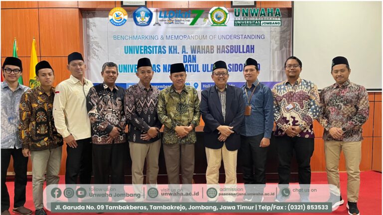 Pascasarjana Unwaha Jalin Kerja Sama dengan Unusida