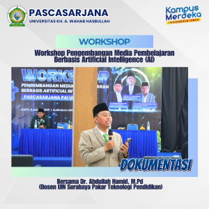 Workshop Pengembangan Media Pembelajaran Berbasis Artificial Intelegence (AI)